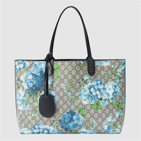 Gucci Blue Floral Bags & Handbags for Women for sale 